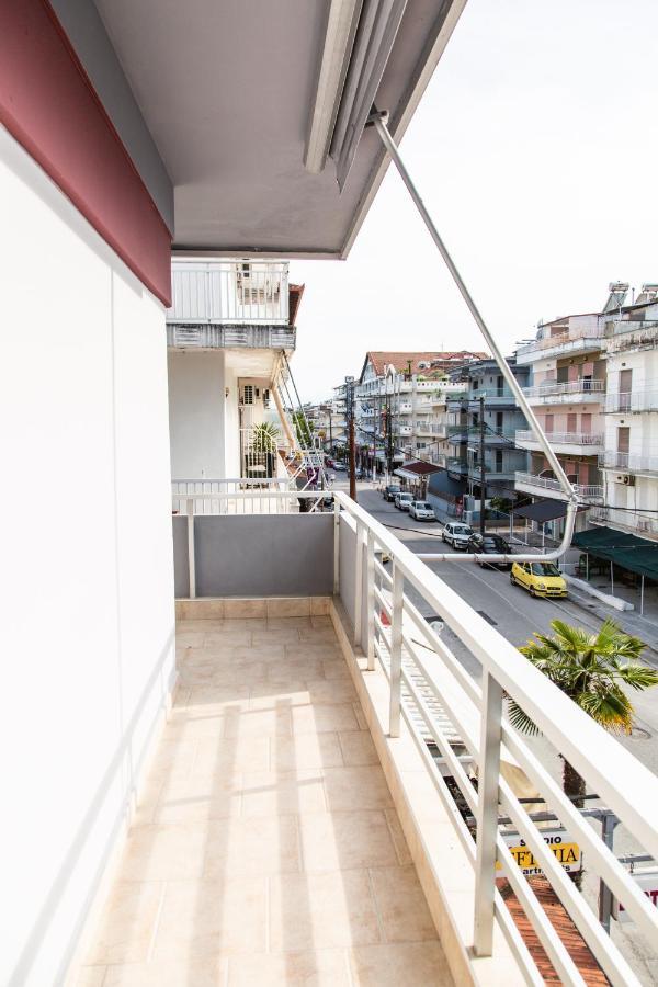Aparthotel Studio Eftihia Paralía Exterior foto