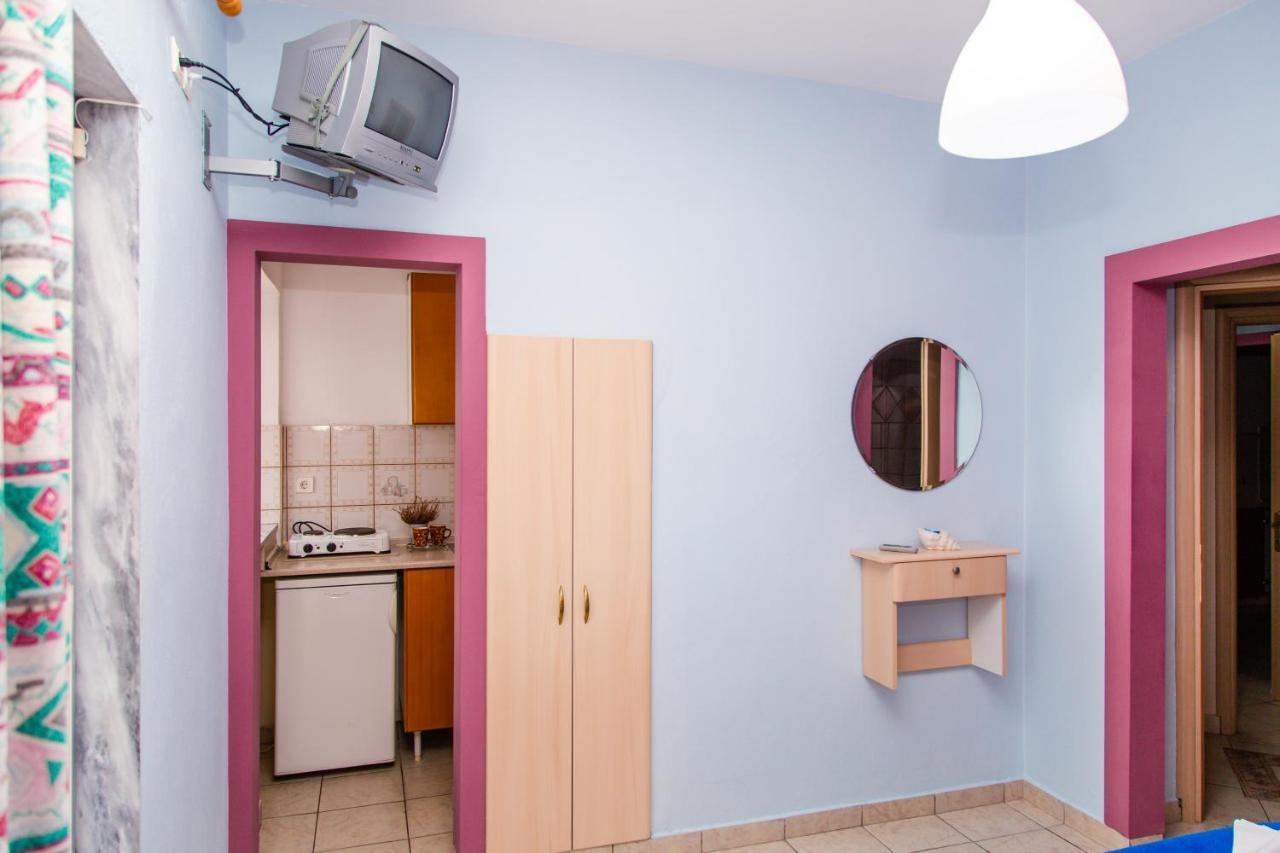Aparthotel Studio Eftihia Paralía Exterior foto