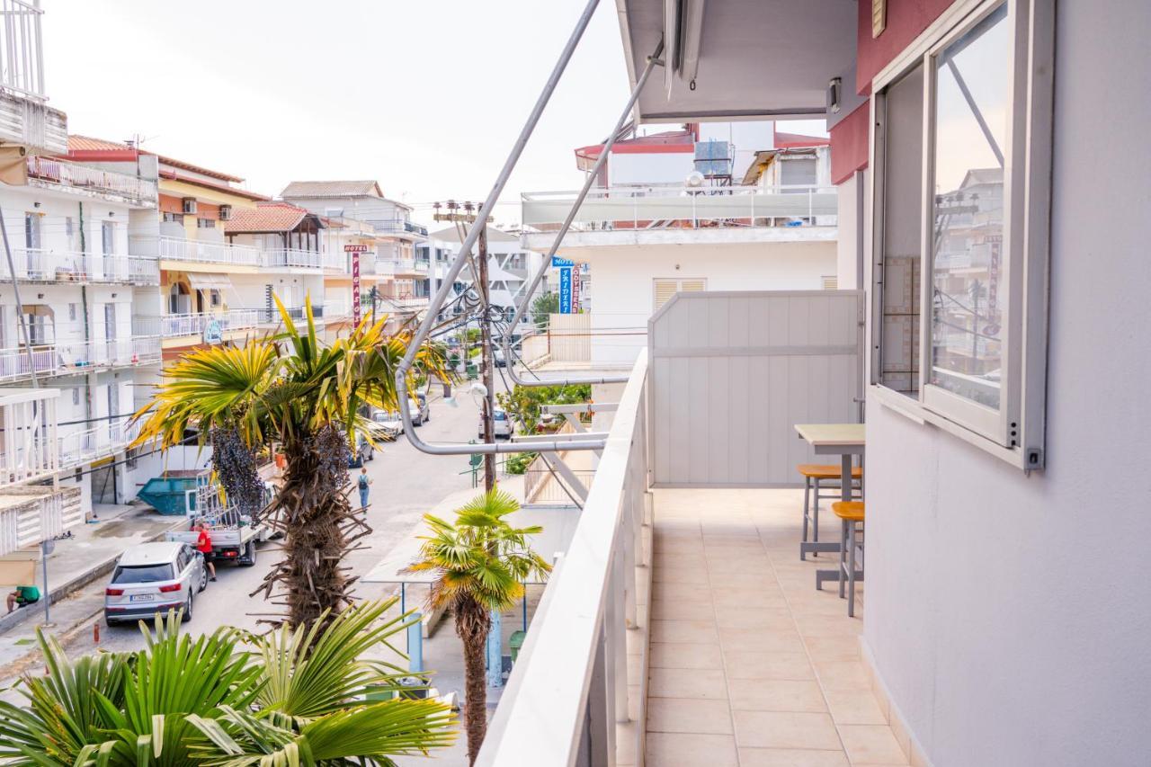 Aparthotel Studio Eftihia Paralía Exterior foto